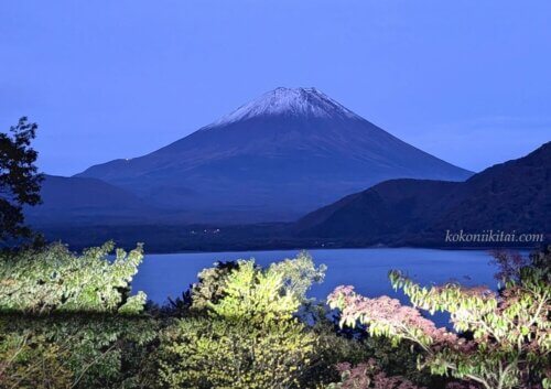 富士山夜